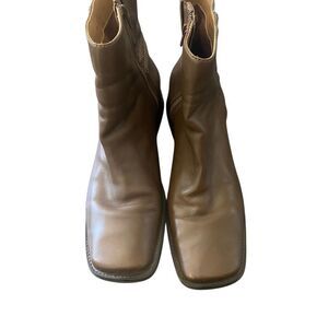 Easy Spirit Leather upper made in Brazil size 12 brown boots